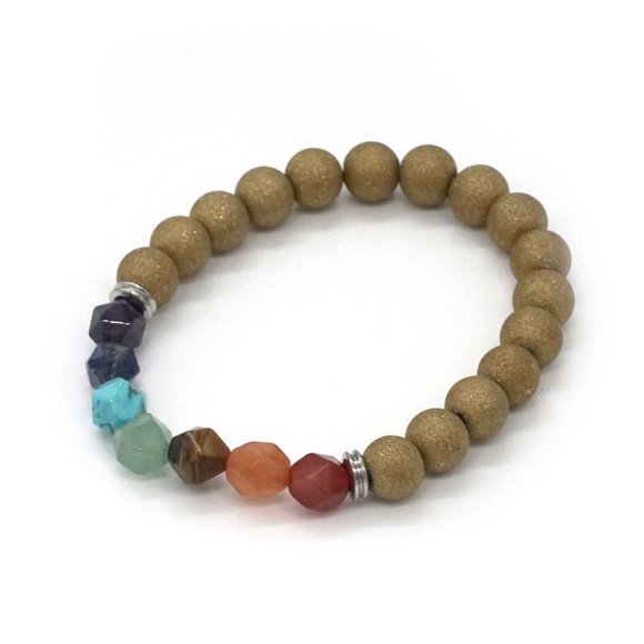 Bracelet Chakra Colors. OS. - Picture 1 of 2
